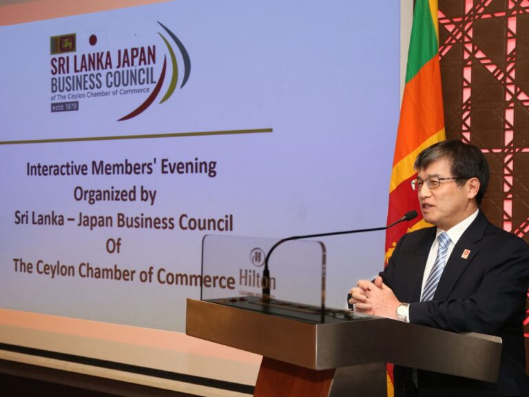 SLJBC Hosts Members Evening with Japanese Ambassador
