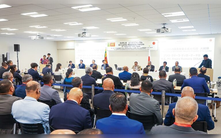 President Addresses Japan–Sri Lanka Business Forum